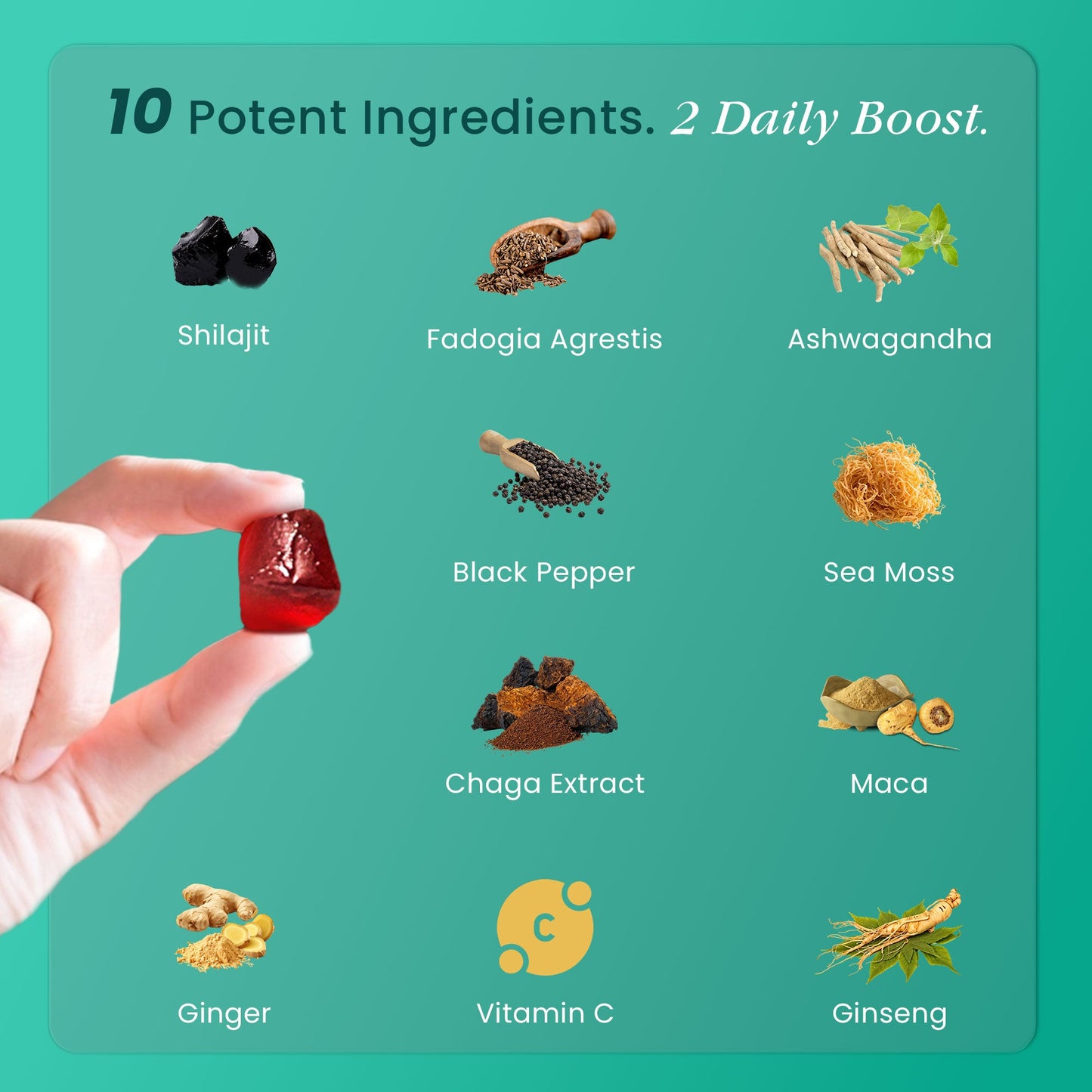 Himalayan Energy & Strength Shilajit Gummies