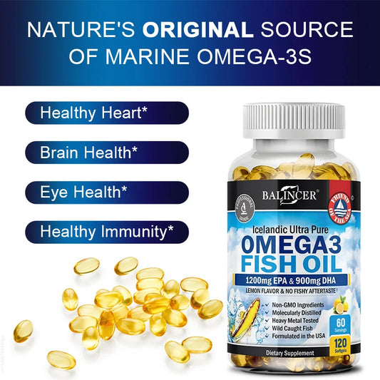Pure Omega Ultra Fish Oil Capsules