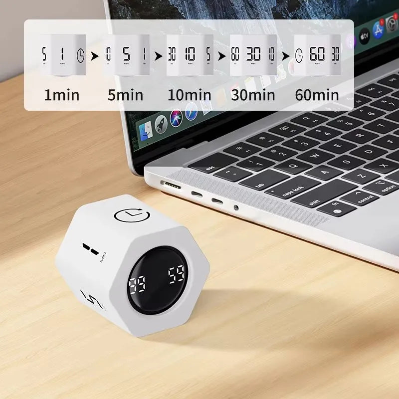 Quick Flip Focus Productivity Cube Timer