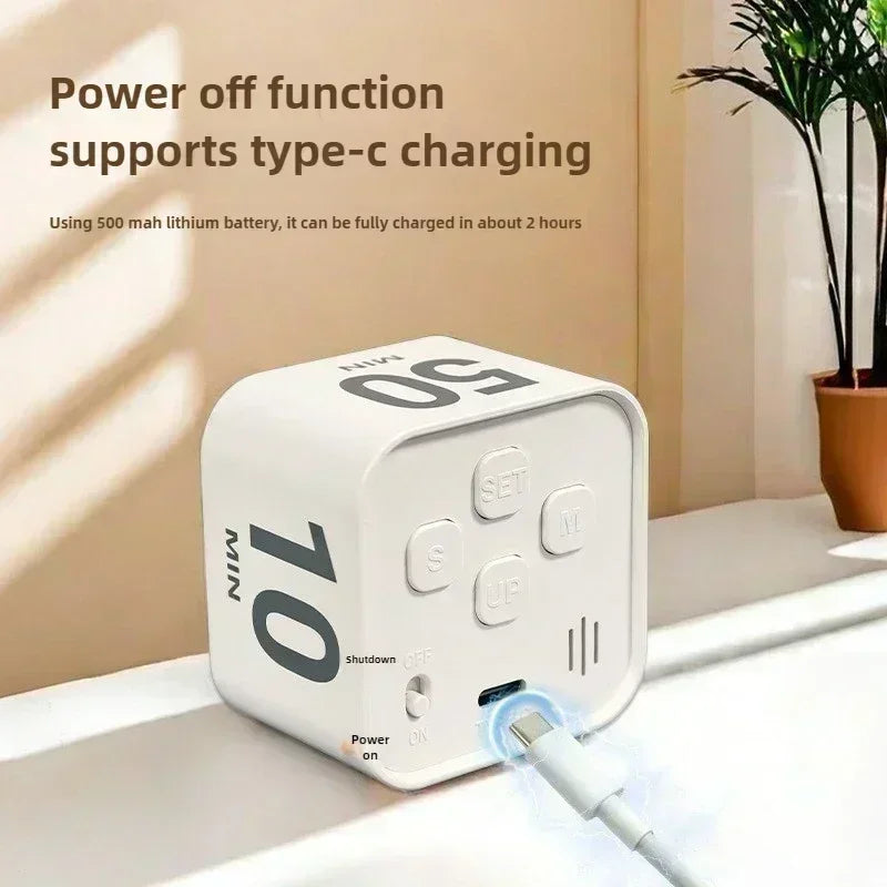 Quick Flip Focus Productivity Cube Timer