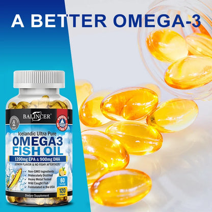 Pure Omega Ultra Fish Oil Capsules